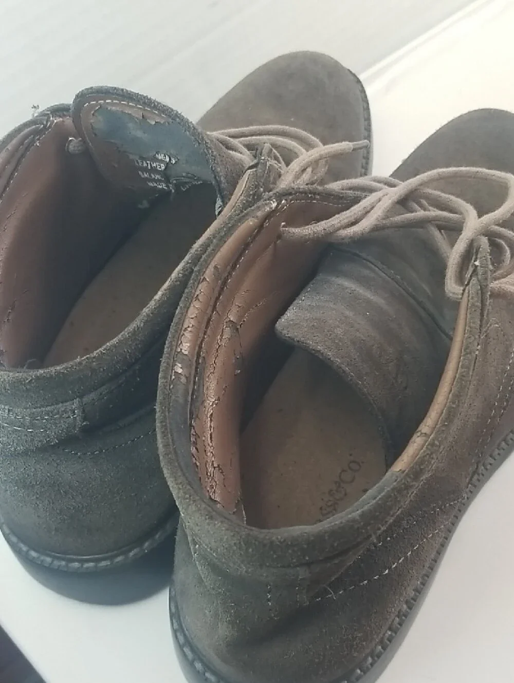 G.H. Bass & Co. Men's Dark Brown Suede Chukka Boots